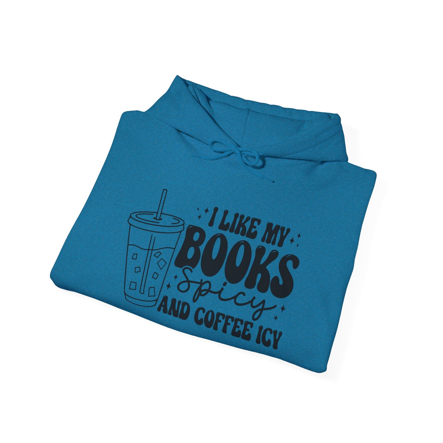 Coffee Icy Readers Book Club Hoodie – Spicy Book Lover Merch | Romance Reader Gift