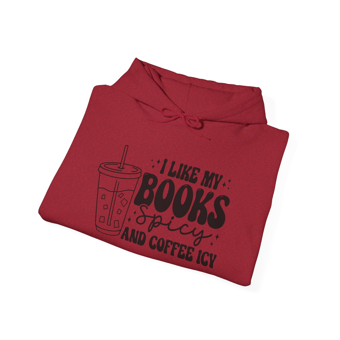 Coffee Icy Readers Book Club Hoodie – Spicy Book Lover Merch | Romance Reader Gift