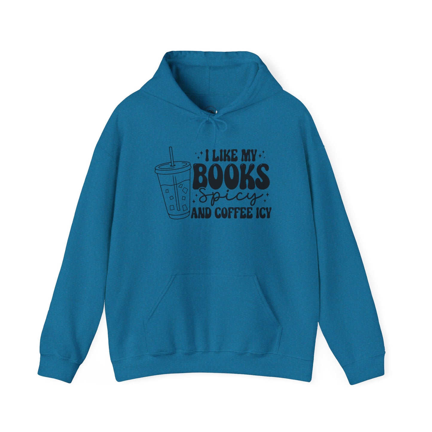 Coffee Icy Readers Book Club Hoodie – Spicy Book Lover Merch | Romance Reader Gift