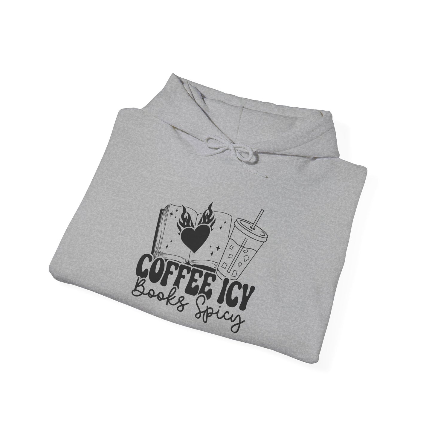 Coffee Icy Book Club Hoodie – Spicy Book Lover Merch | Romance Reader Gift