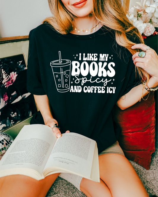 Spicy Book Club T-Shirt – Spicy Book Lover Merch | Romance Reader Gift