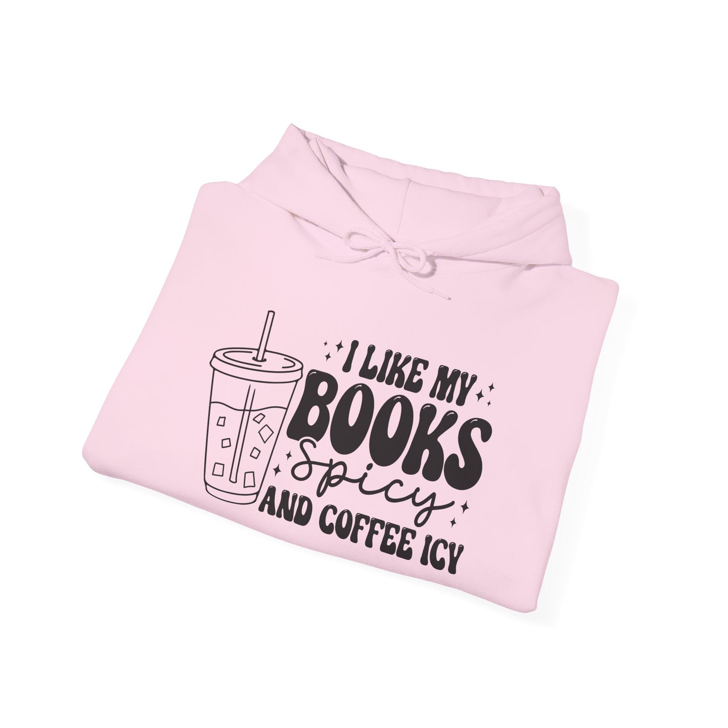 Coffee Icy Readers Book Club Hoodie – Spicy Book Lover Merch | Romance Reader Gift