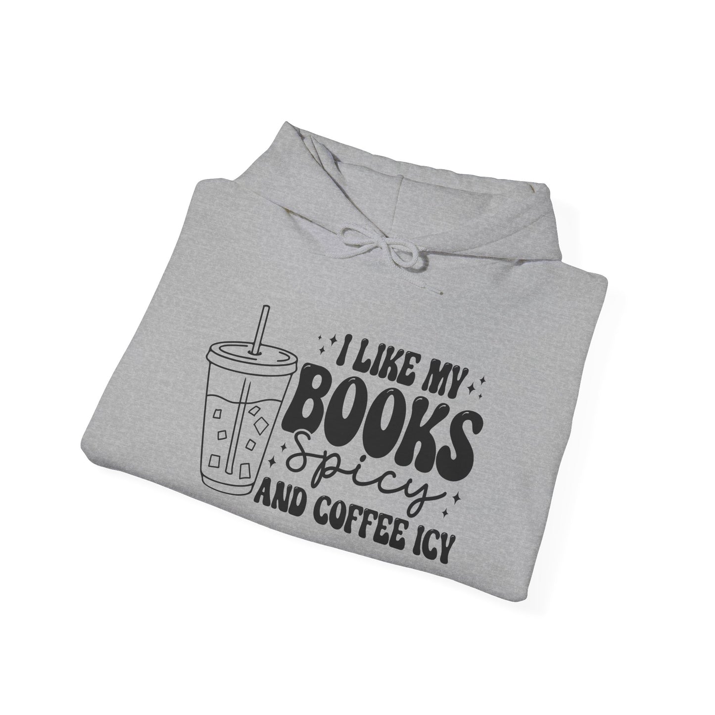 Coffee Icy Readers Book Club Hoodie – Spicy Book Lover Merch | Romance Reader Gift