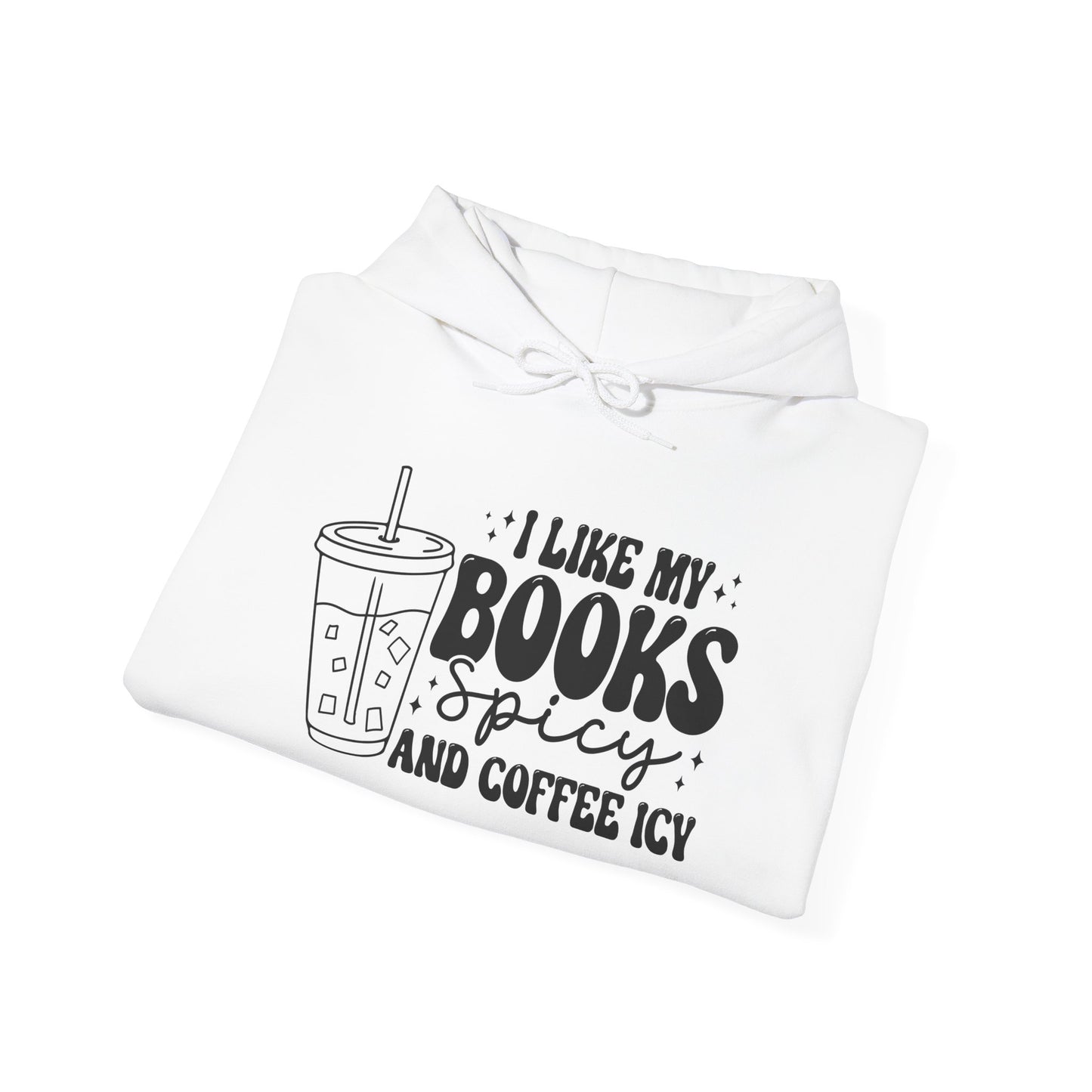 Coffee Icy Readers Book Club Hoodie – Spicy Book Lover Merch | Romance Reader Gift